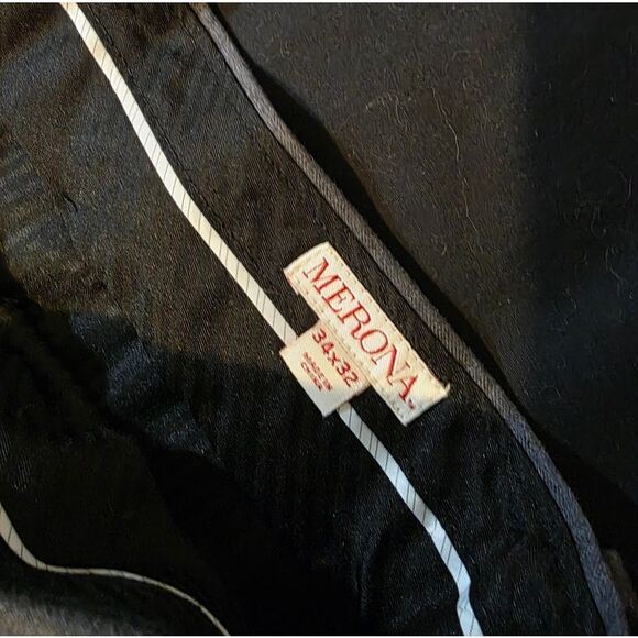 Merona Men's Charcoal Dress Pants - Picture 3 of 6